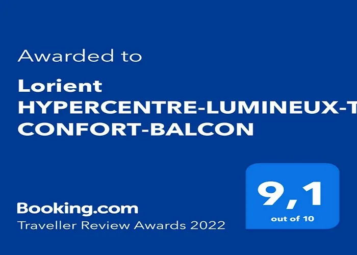 Lorient Hypercentre-Lumineux-Tout Confort-Balcon